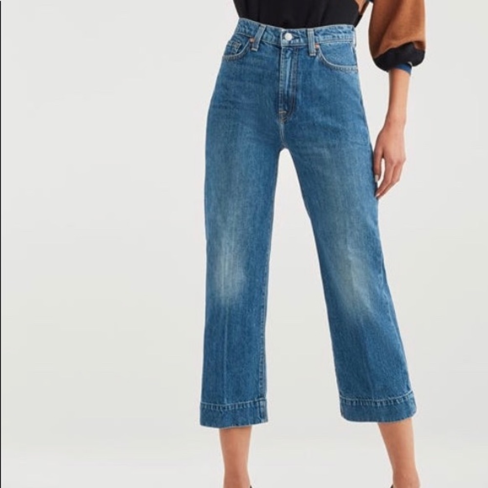 7 for all mankind baby jo HVR cropped pants